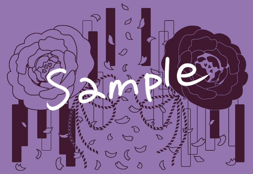 【刀剣乱舞】手染めストール:今剣・歌仙・長義【イメージ】