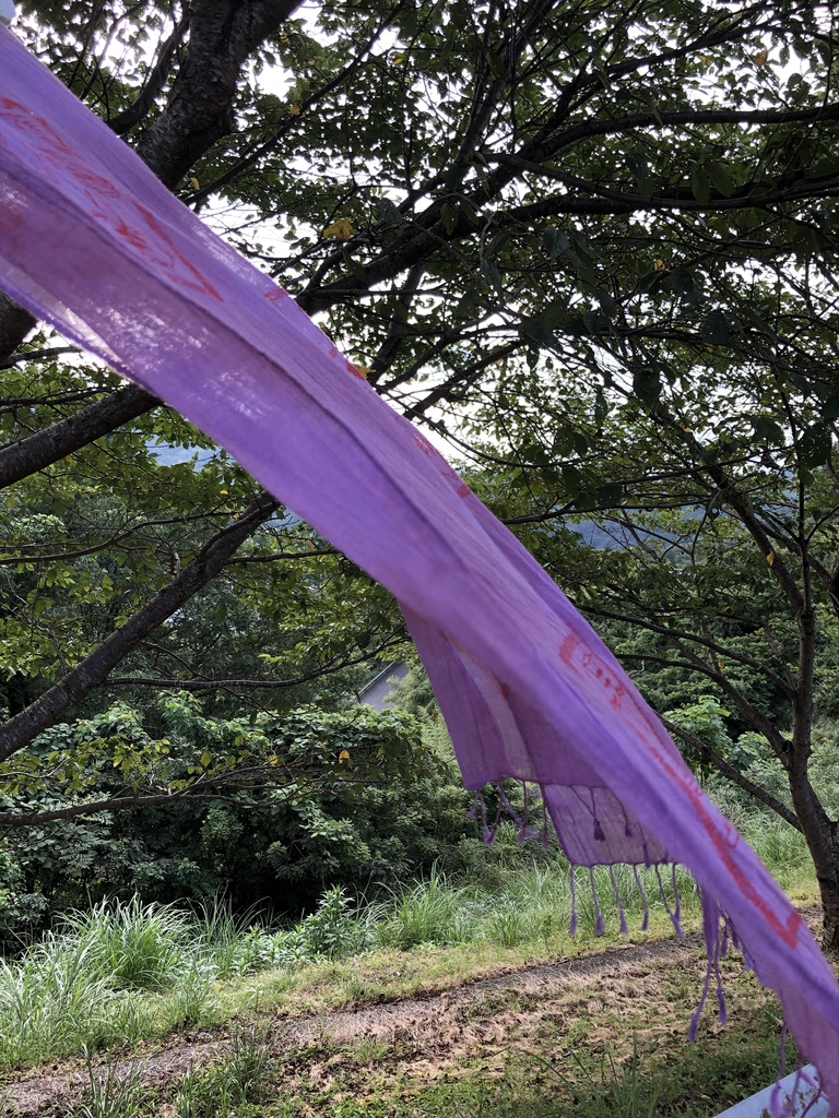 【刀剣乱舞】手染めストール:今剣・歌仙・長義【イメージ】