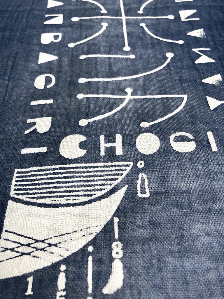 【刀剣乱舞】手染めストール:今剣・歌仙・長義【イメージ】