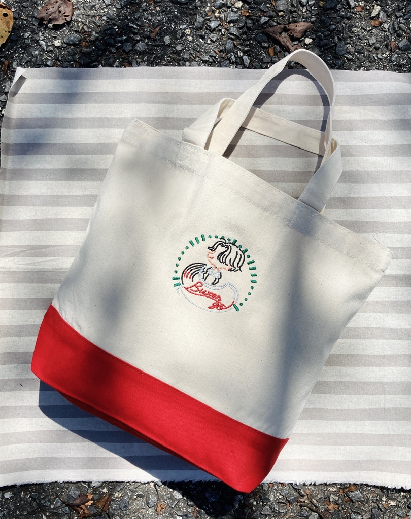 【とうらぶ】刺繍巾着・山姥切国広 刺繍トート・豊前江