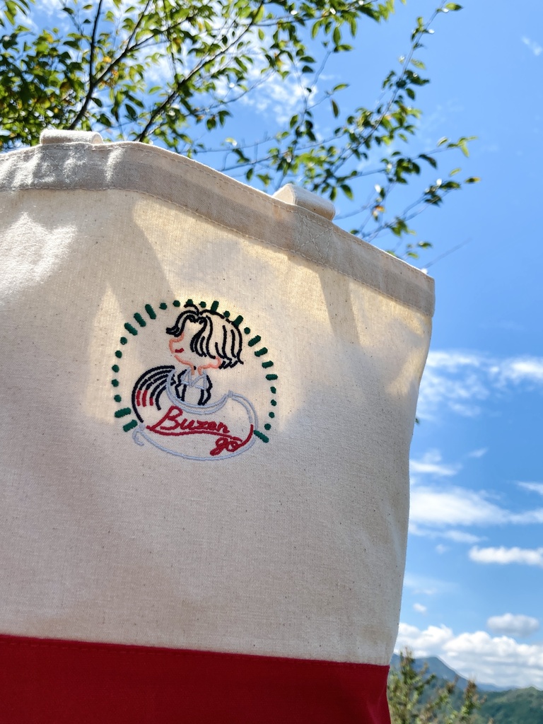 【とうらぶ】刺繍巾着・山姥切国広 刺繍トート・豊前江