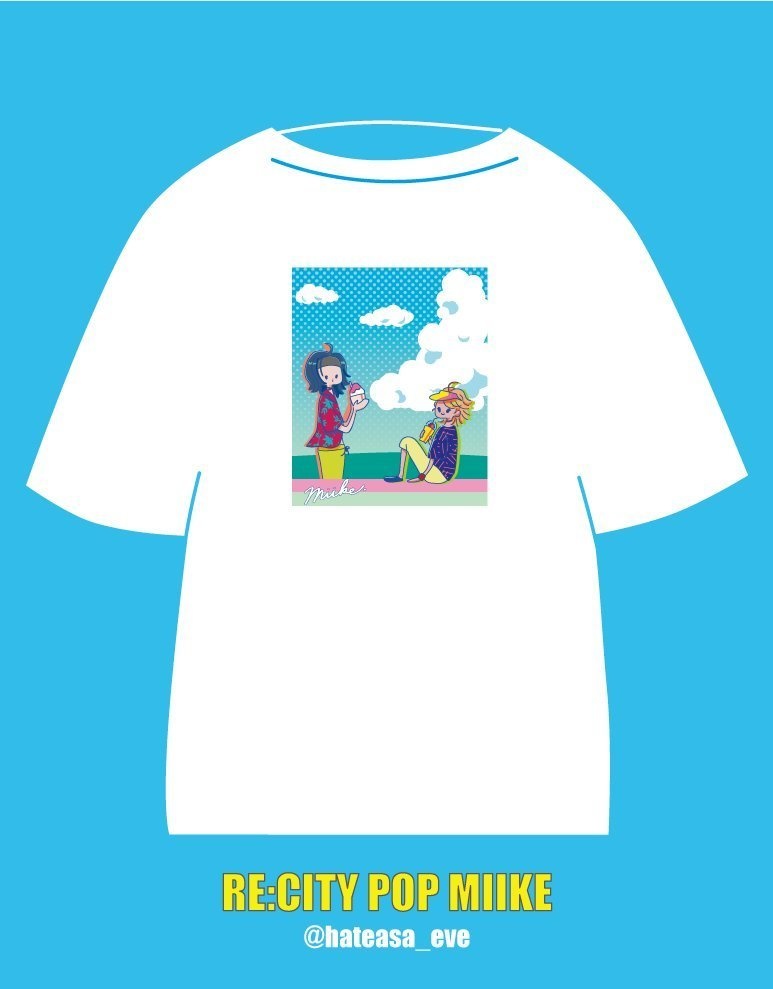【とうらぶ】RE:CITY POP MIIKE Tshirt【三池】