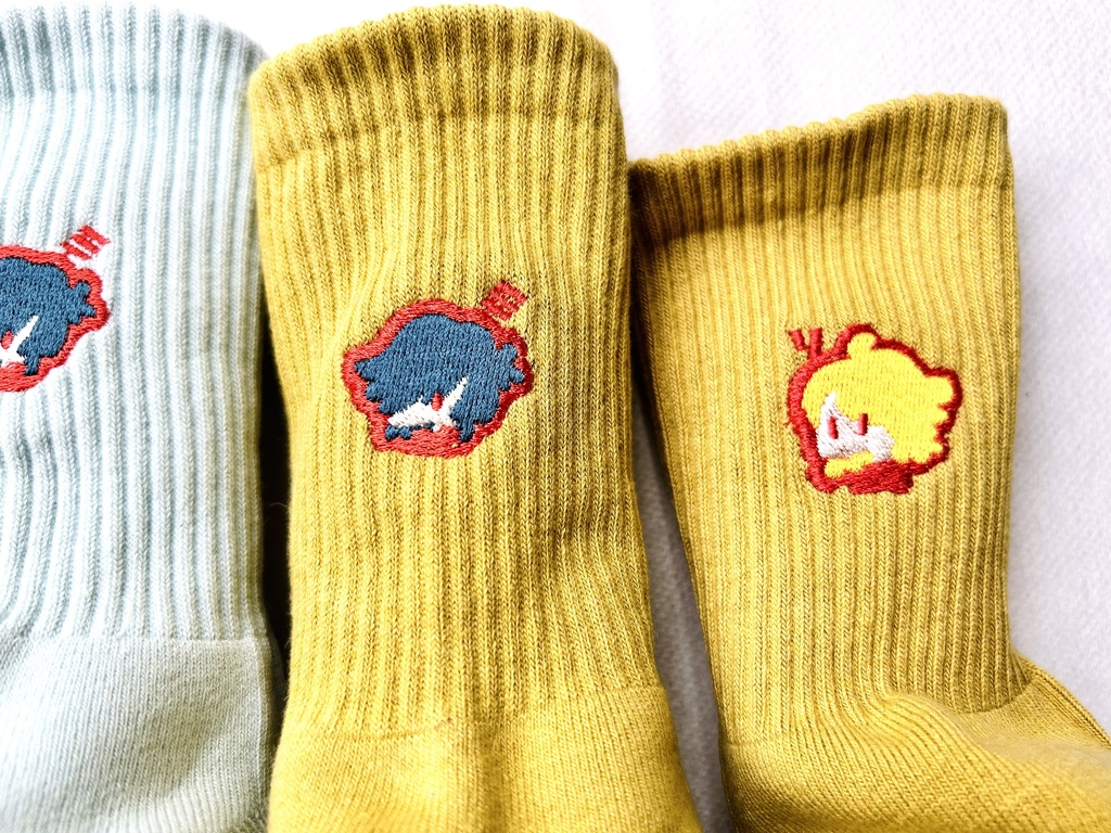 ※6/26追加【とうらぶ】ミイケソックス【三池イメージ】