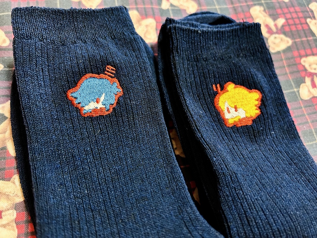 ※6/26追加【とうらぶ】ミイケソックス【三池イメージ】