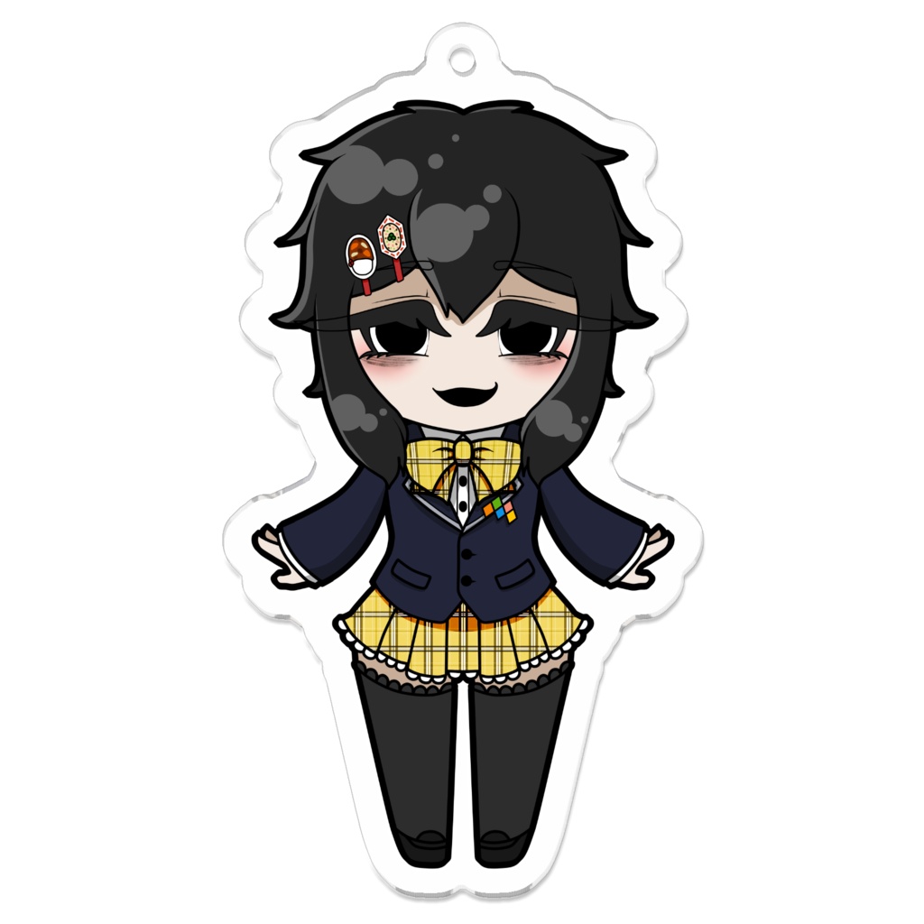 カレーチャーハンアクリルキーホルダー