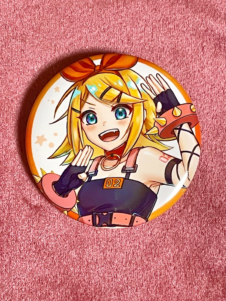 鏡音リン・レン 缶バッジ 全4種