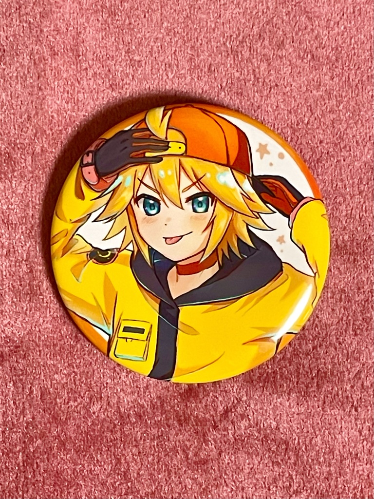 鏡音リン・レン 缶バッジ 全4種