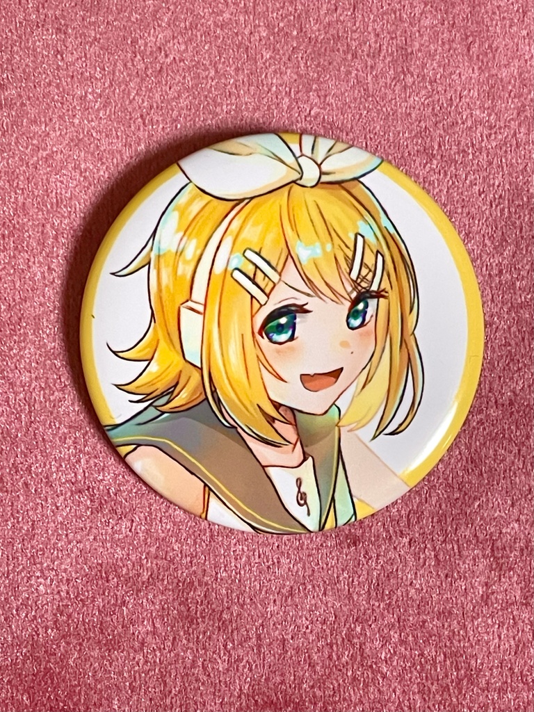 鏡音リン・レン 缶バッジ 全4種