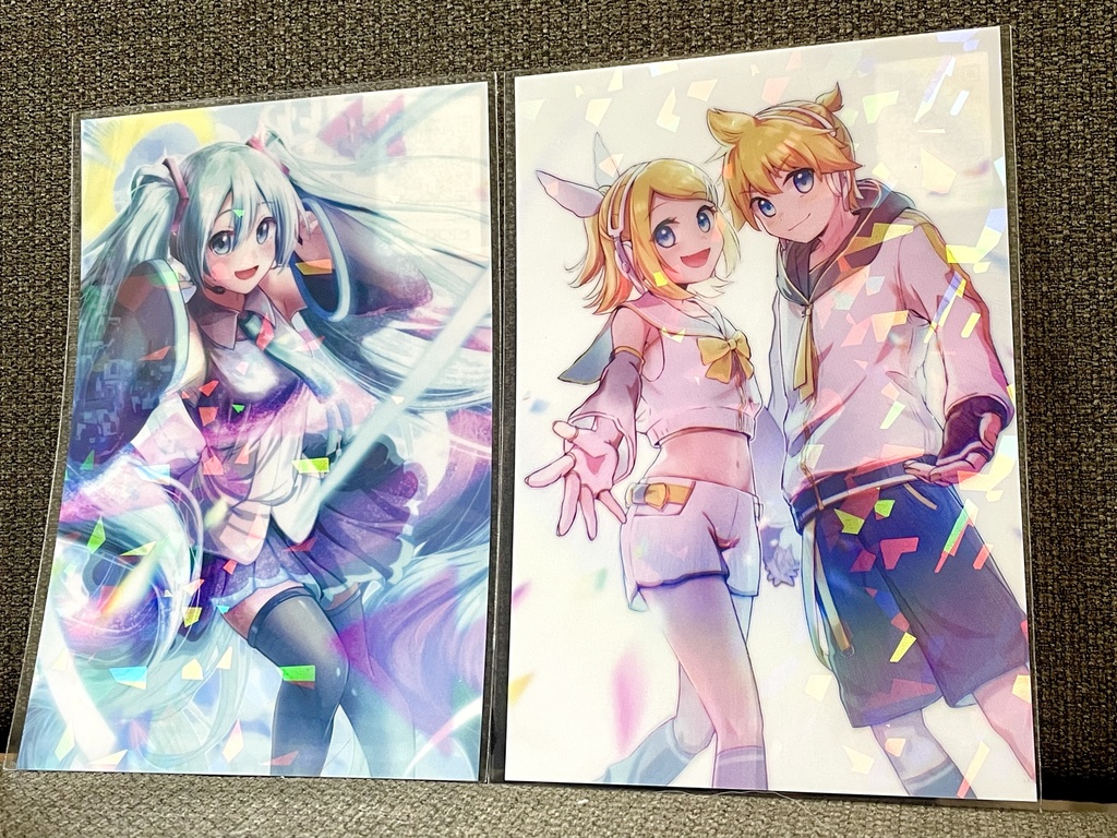 クリアポストカード 全5種