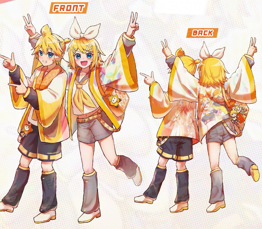 鏡音とマジミラアクスタ
