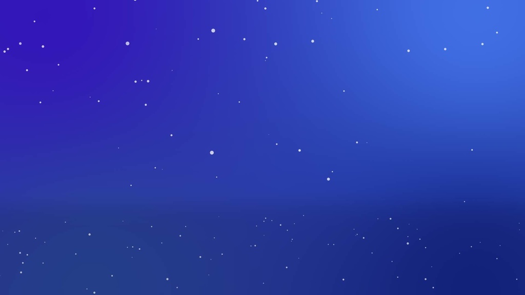 【無料版あり】雪が降る背景とスノーグローブ風オブジェクト