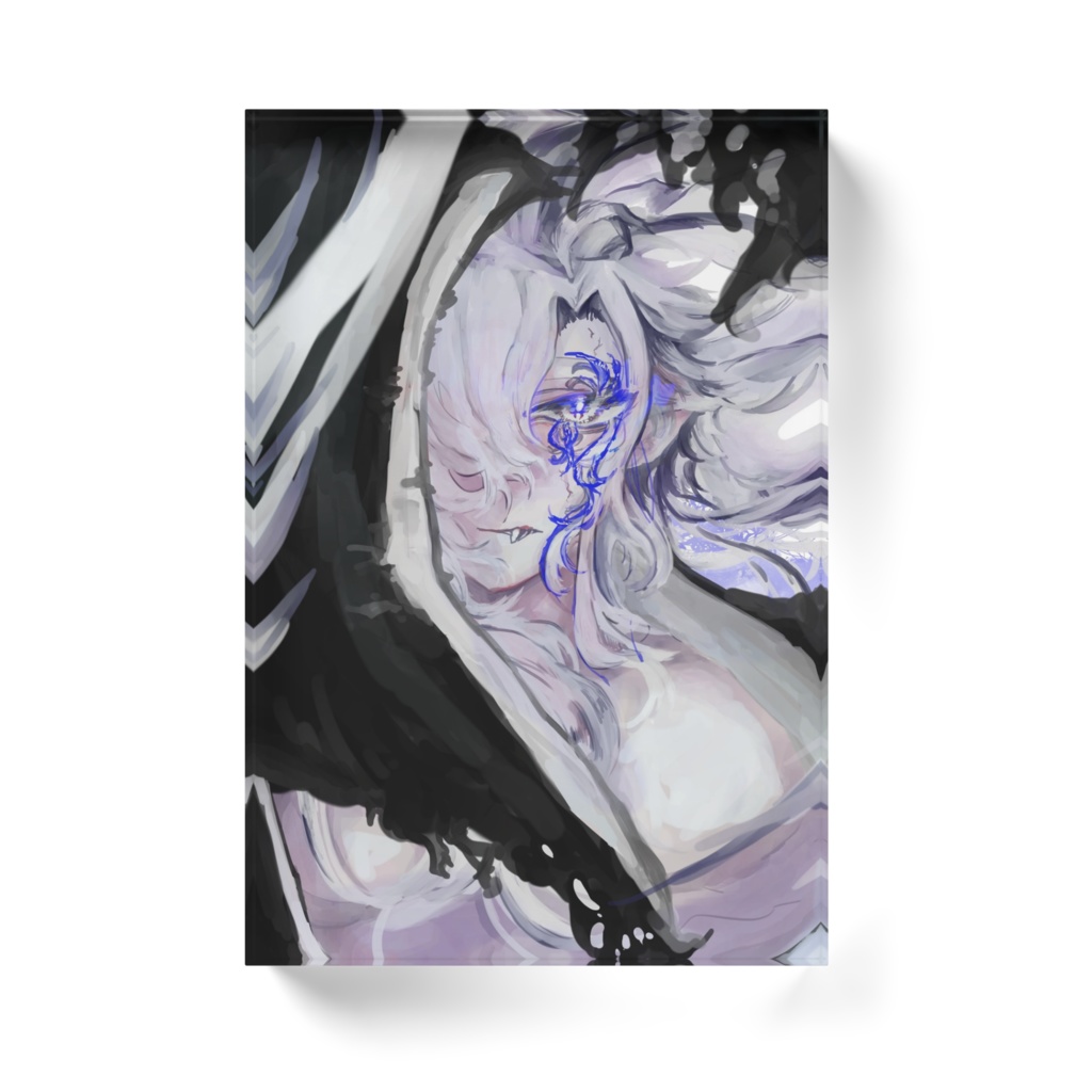 紫蘭 アクリルブロック