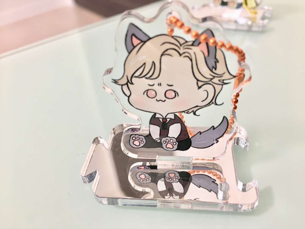 人狼ジャッジメント ロディ アクリルフィギュアスタンド兼アクリルキーホルダー