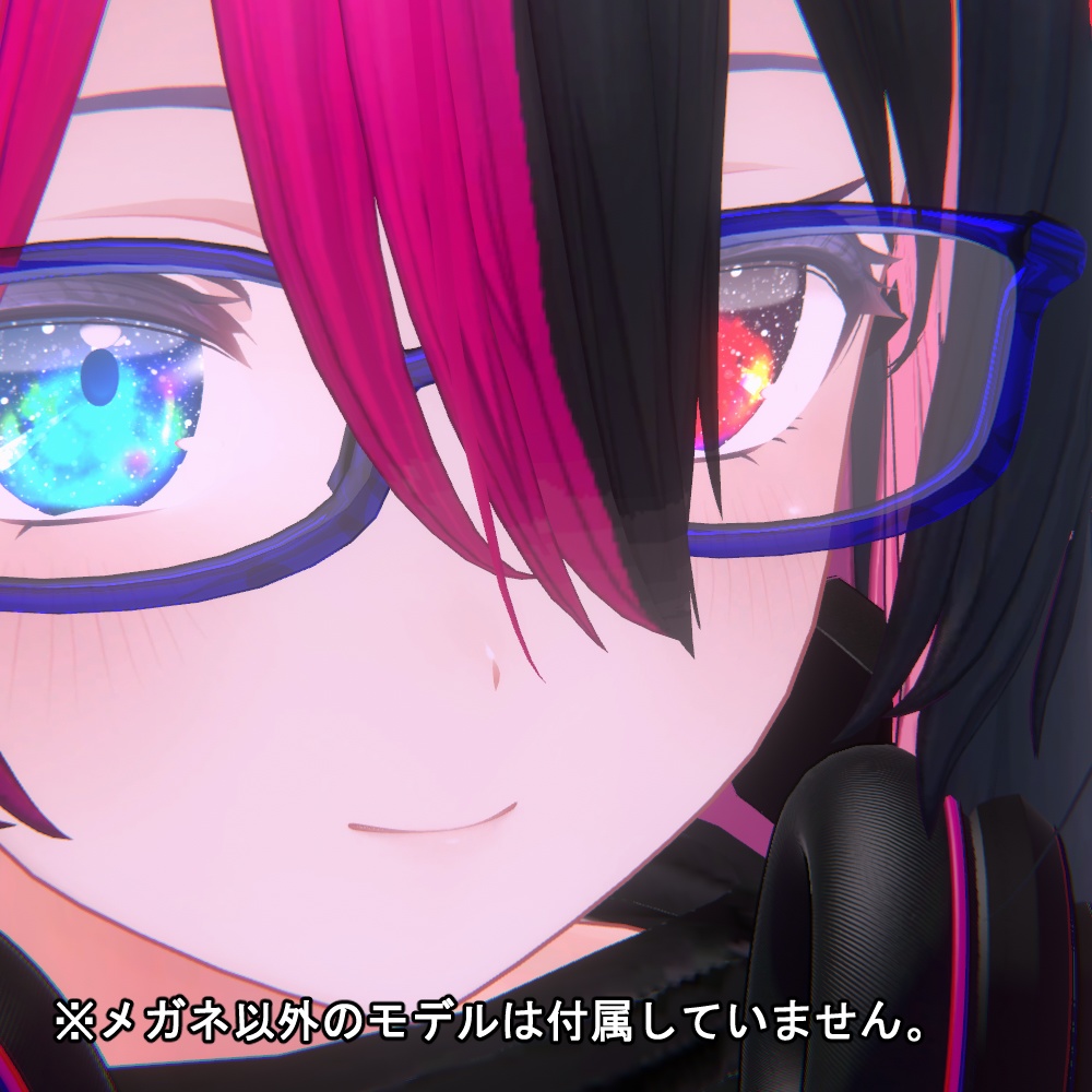 【VRChat】Cell Frame Glasses【メガネ】