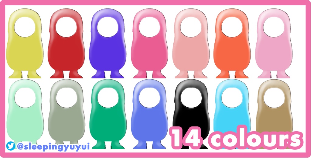 【VROID用】FALL GUYS cutout