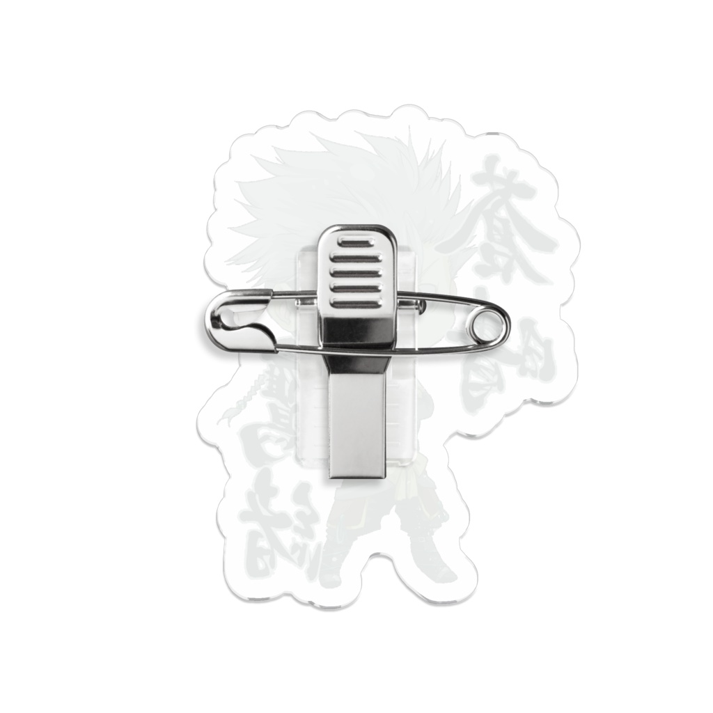 【双天獣花】鷹緒ピンバッチ