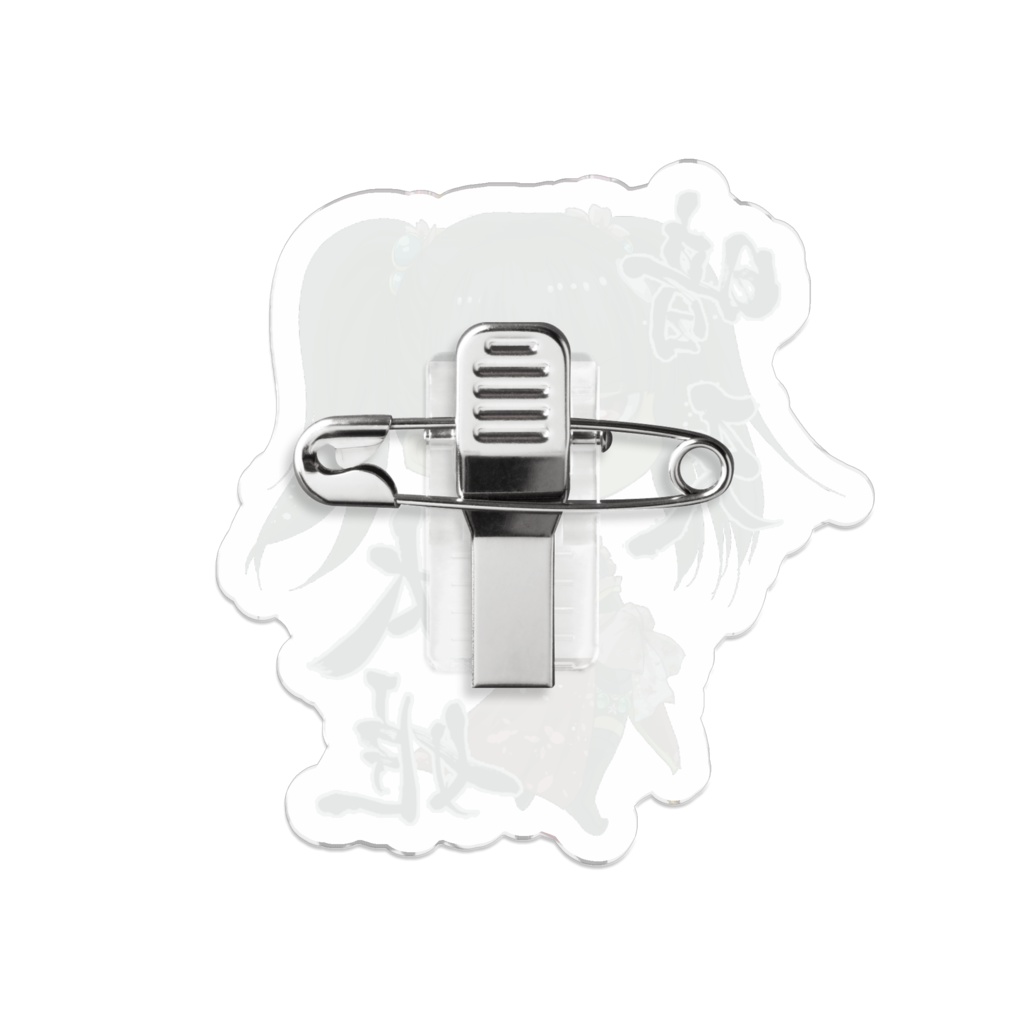 【双天獣花】汰姫ピンバッチ