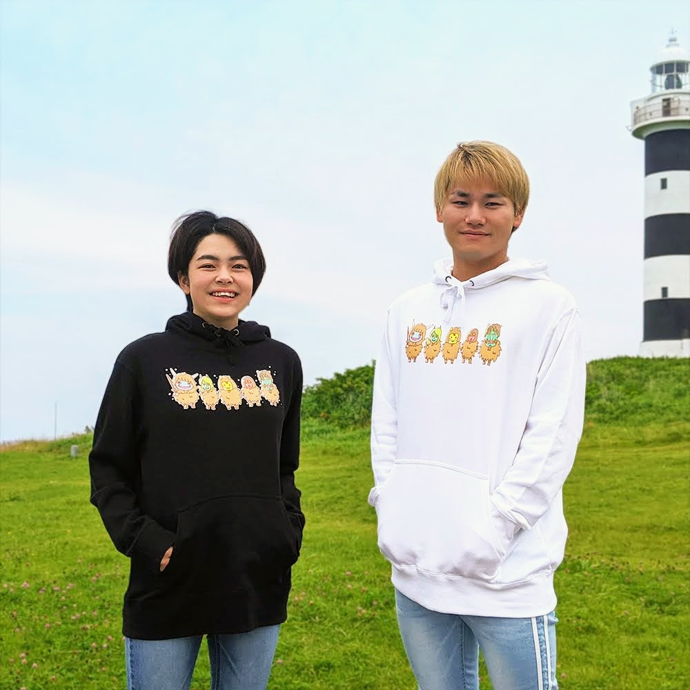 【受注終了】なまはげパーカー【再販希望の方はご連絡ください】