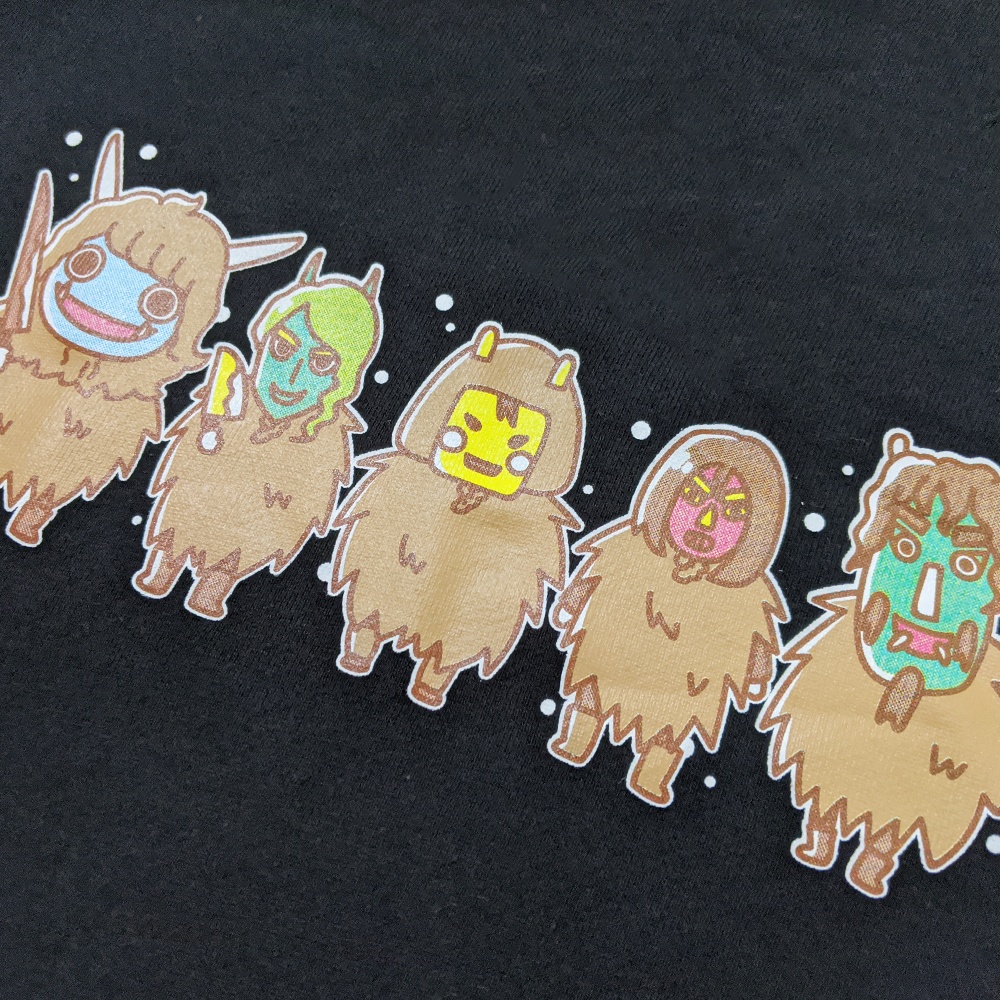 【受注終了】なまはげパーカー【再販希望の方はご連絡ください】