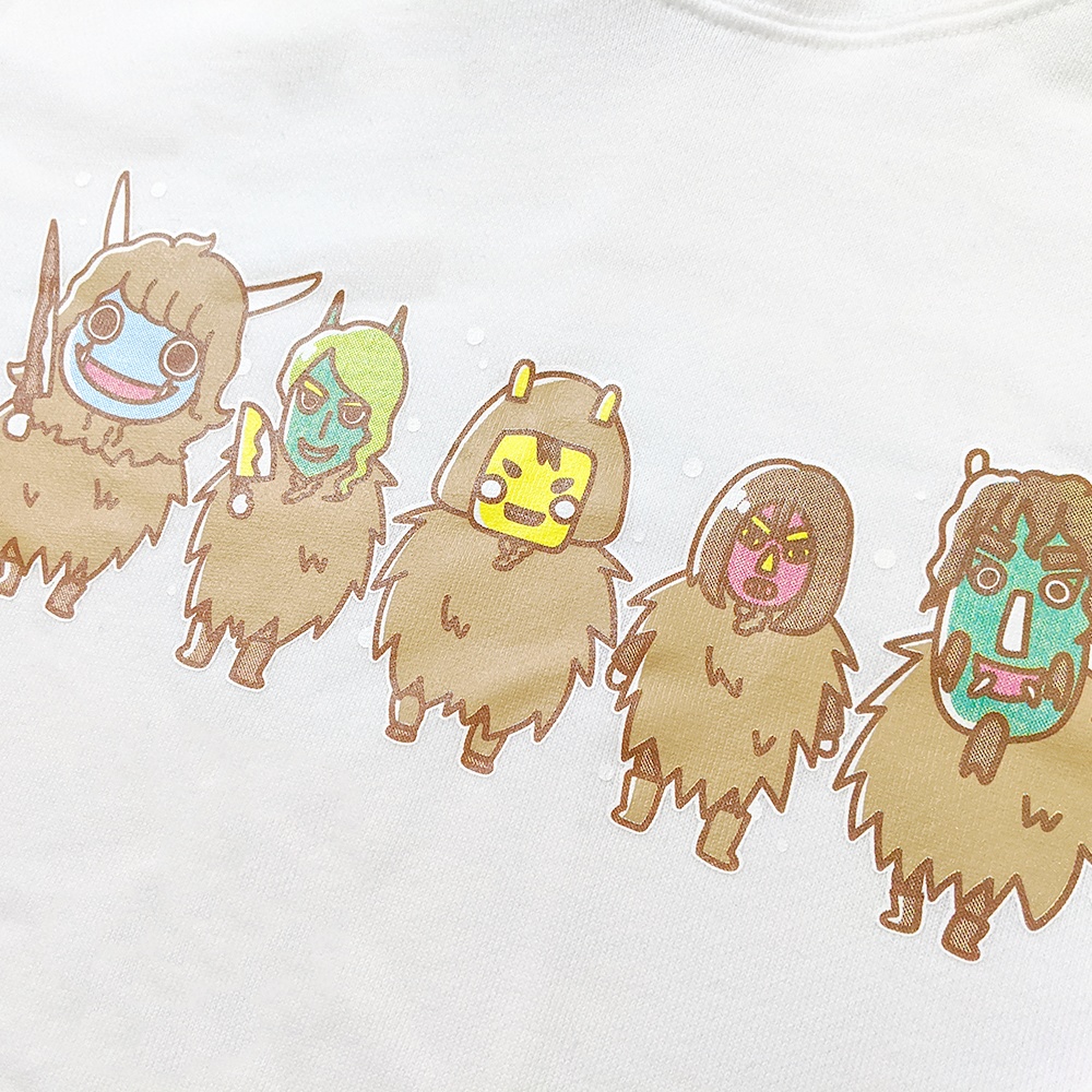 【受注終了】なまはげパーカー【再販希望の方はご連絡ください】