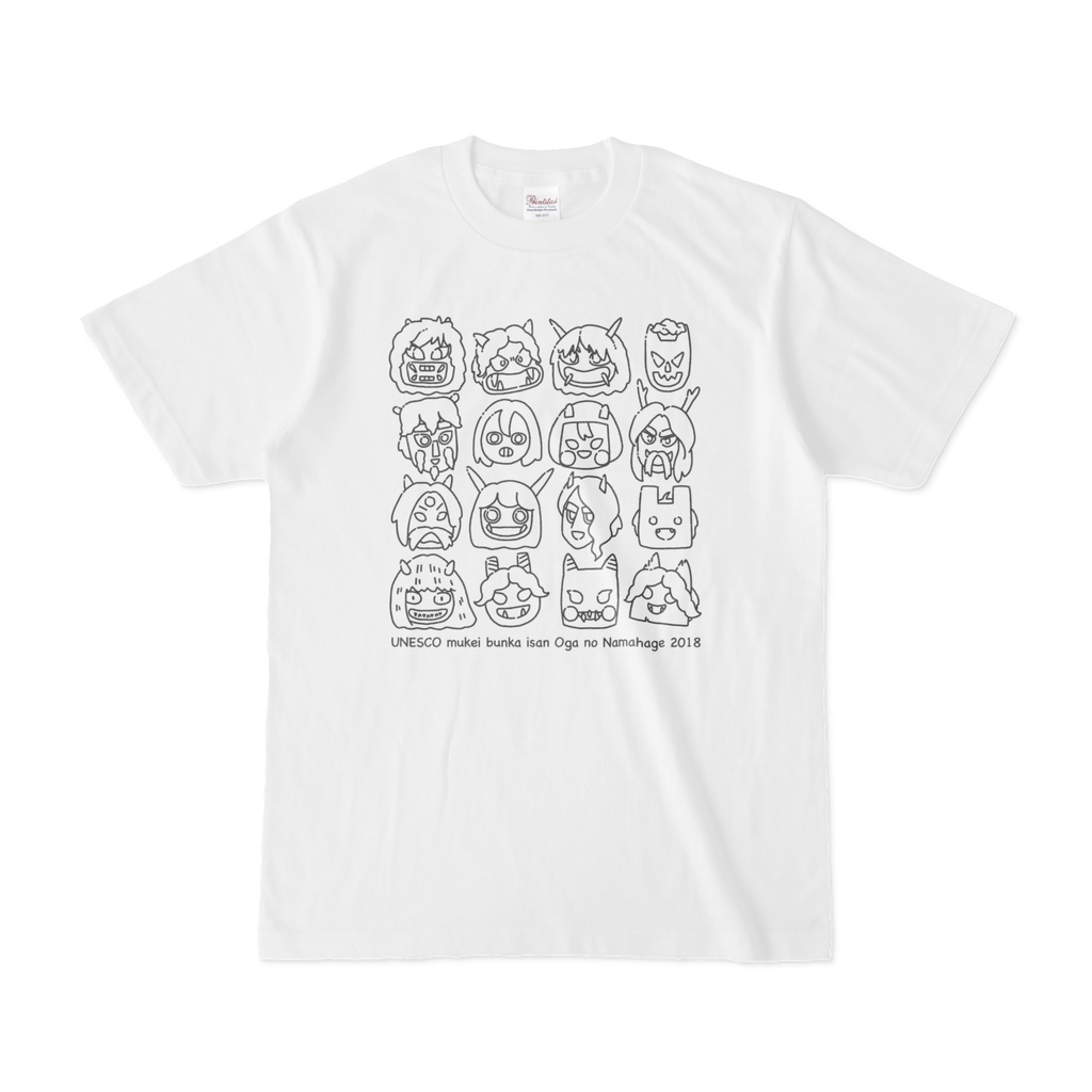 なまはげいっぱいTシャツ