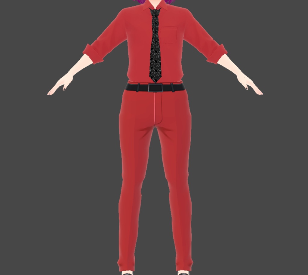 [無料･Vroid] 8.6秒で作ったバズーカーシャツ