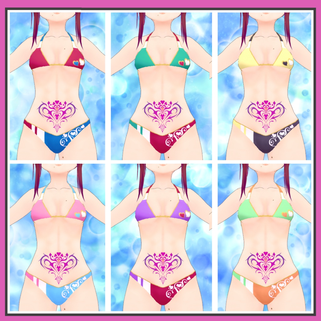 適当な水着⑧