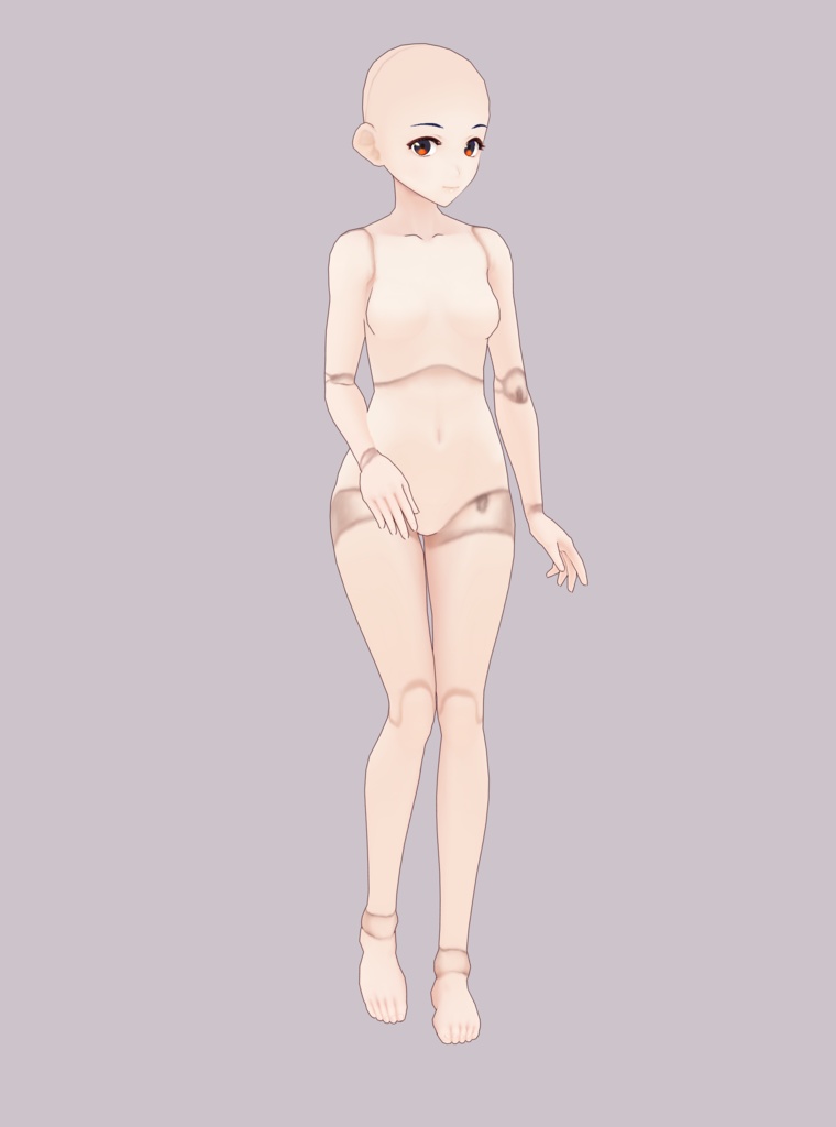 ※25/10/11更新 球体関節人形テクスチャ(乗算)