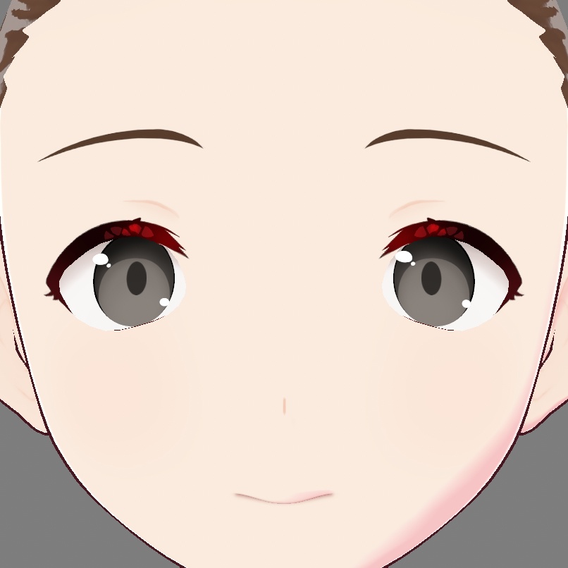 【FREE/無料】VRoid用アイライナー || Eyeliner for VRoid