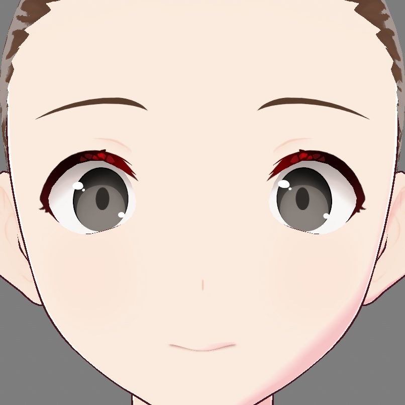 【FREE/無料】VRoid用アイライナー || Eyeliner for VRoid