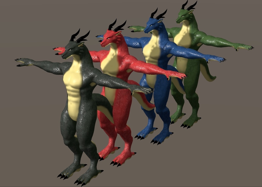 VRChat想定アバター 澄緑(ChouRyoku)