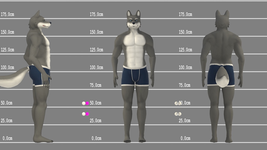 VRChat想定アバター ハリソン(Harrison)