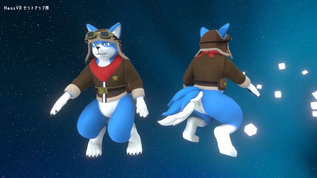 VRChat想定アバター 喜助(Kisuke)