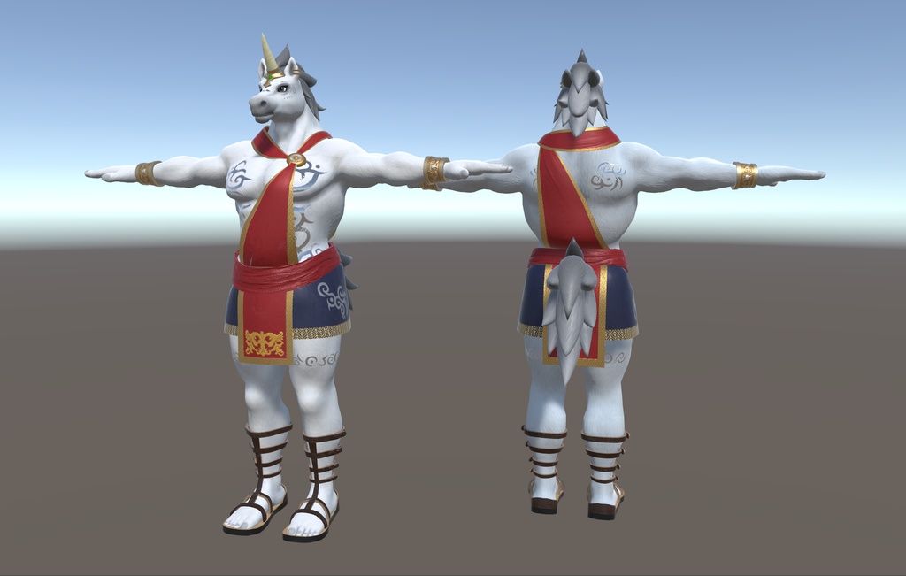 VRChat想定アバター ブライト(Bright)