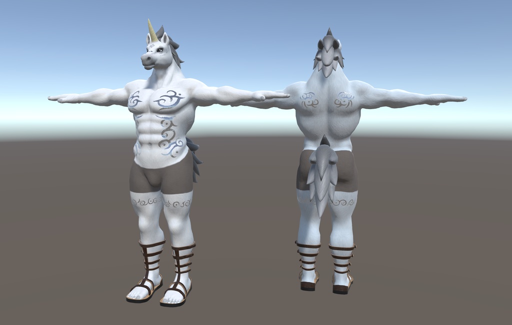 VRChat想定アバター ブライト(Bright)