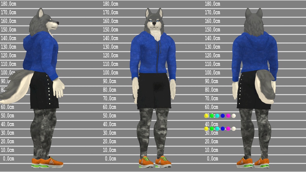 VRChat想定アバター ルベン(Ruben)