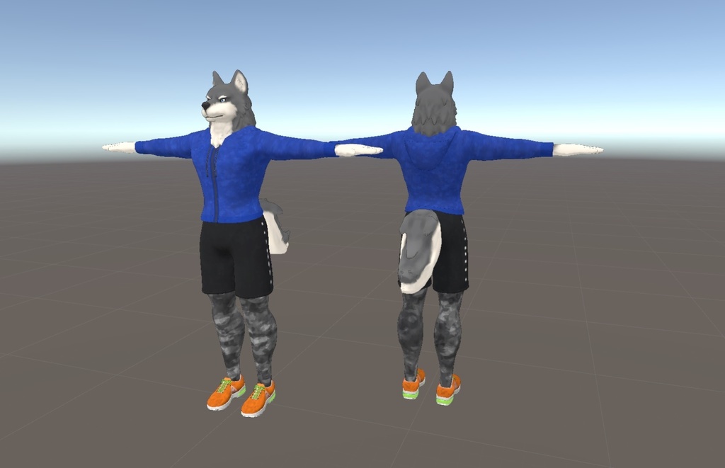 VRChat想定アバター ルベン(Ruben)