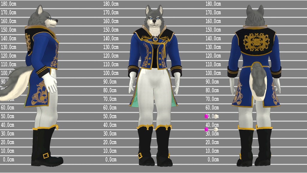 VRChat想定アバター ルベン(Ruben)