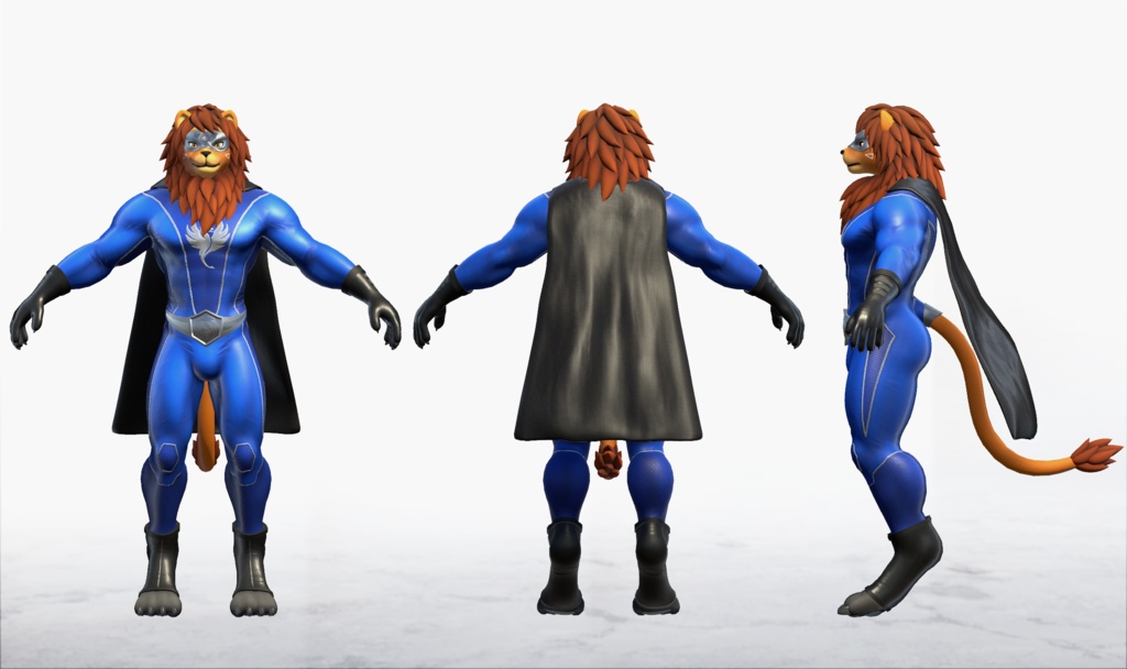 VRChat想定アバター スタンリー(Stanley)