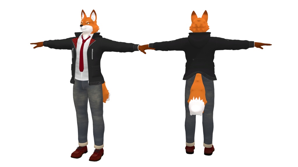 VRChat想定アバター ジャック(Jack)