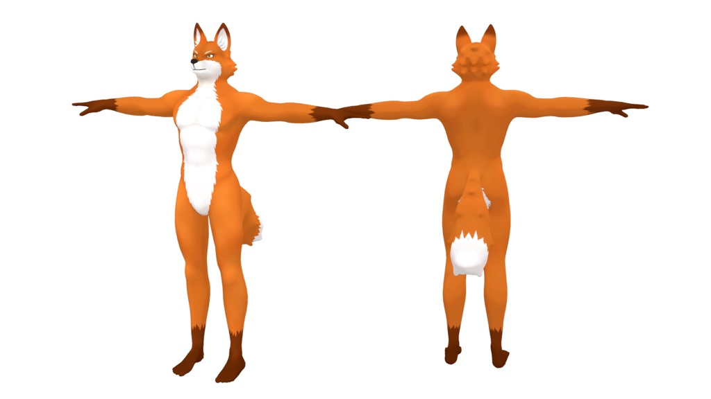 VRChat想定アバター ジャック(Jack)