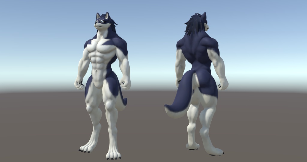 VRChat想定アバター 虎鉄(Kotetu)