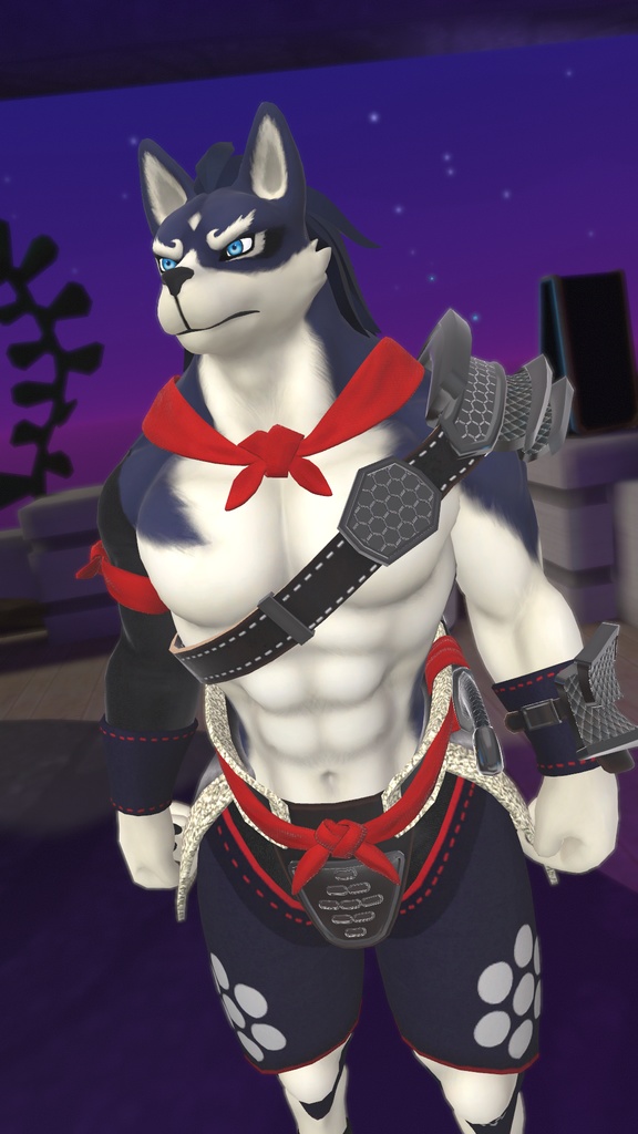 VRChat想定アバター 虎鉄(Kotetu)