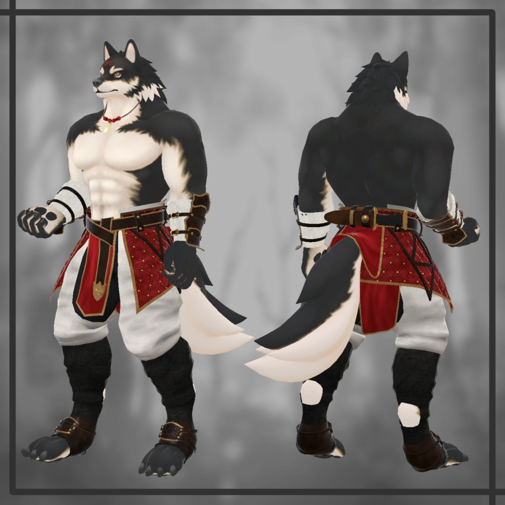 VRChat想定アバター ディラン(Dylan)