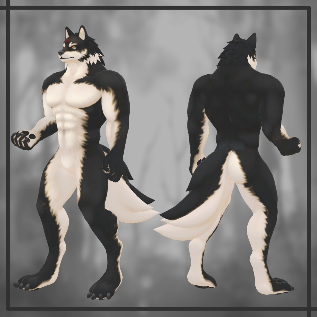 VRChat想定アバター ディラン(Dylan)