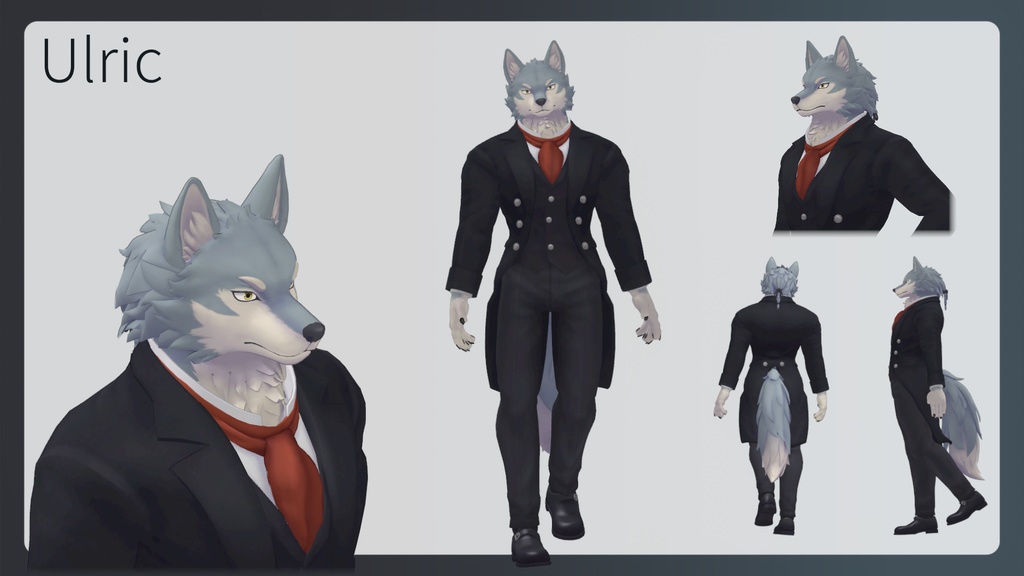 VRChat想定アバター ウルリック(Ulric)