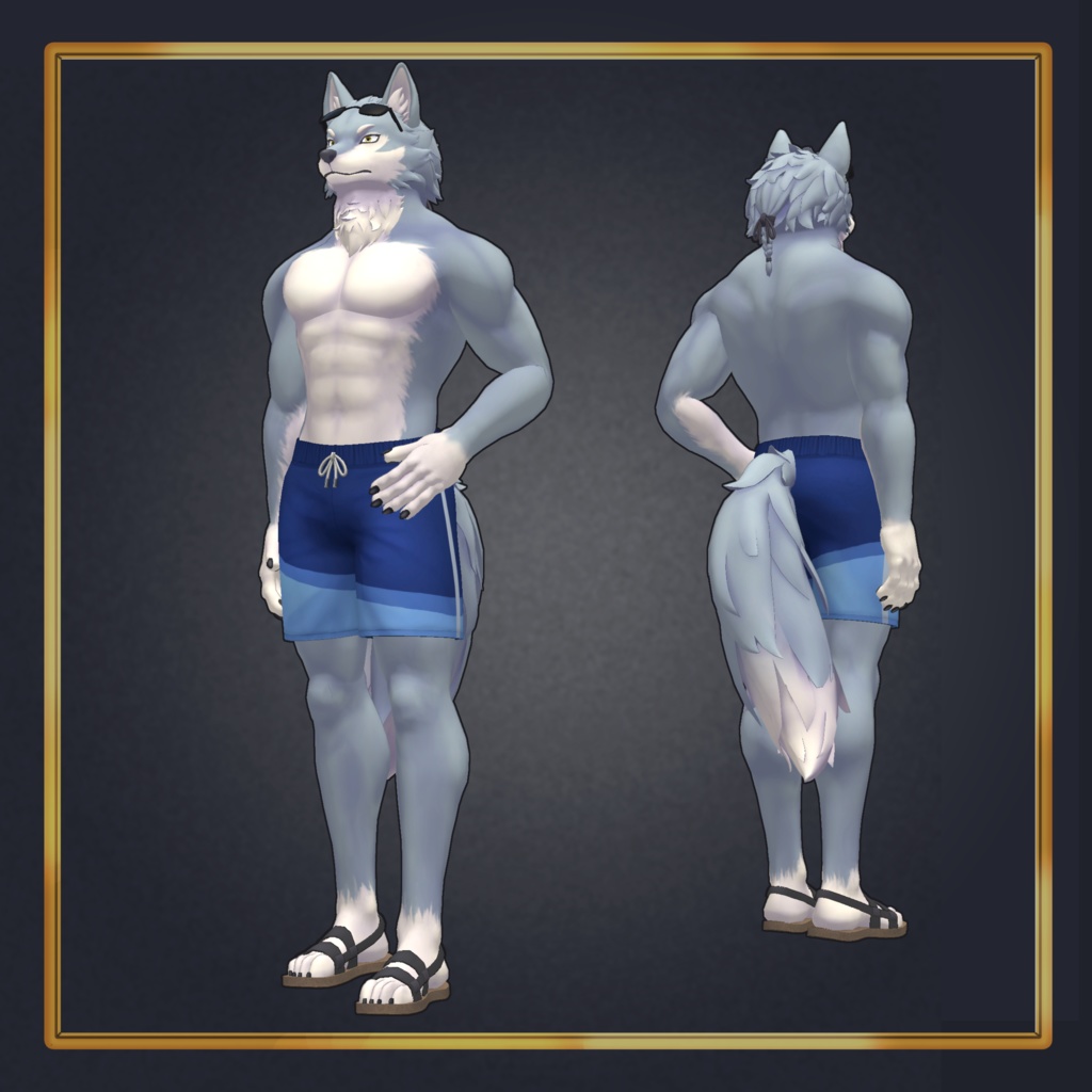 VRChat想定アバター ウルリック(Ulric)