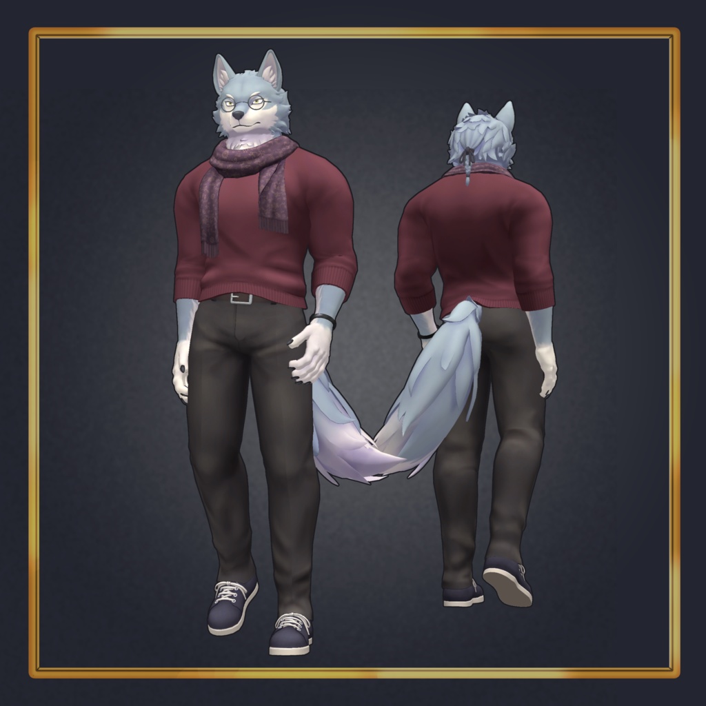 VRChat想定アバター ウルリック(Ulric)