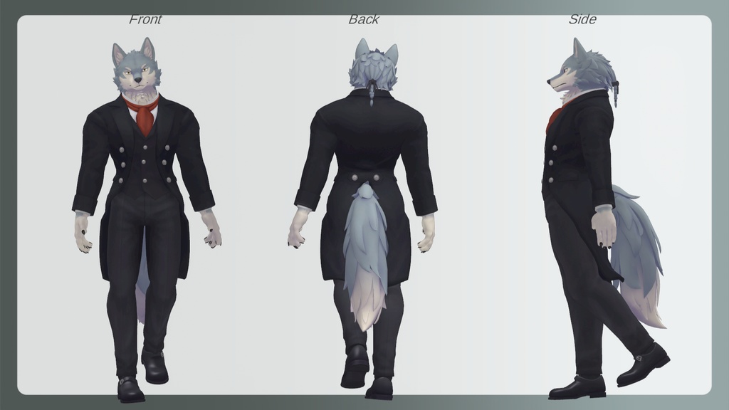 VRChat想定アバター ウルリック(Ulric)