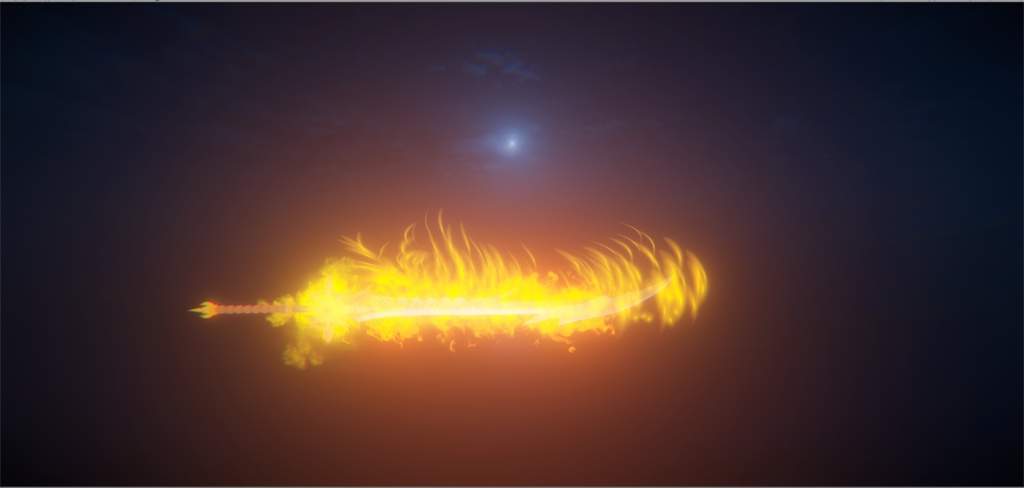 【Unity/VRChat】Flame Sword (Effects+Swordmesh)